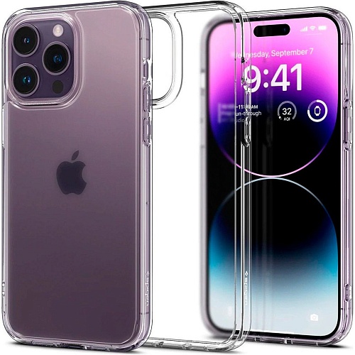 Чохол Spigen Ultra Hybrid для Apple iPhone 14 Pro Max Frost Clear (ACS04823) - придбати в Дніпрі, Україні: ціна, характеристики | інтернет-магазин TOUCH
