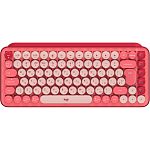 Клавиатура Logitech POP Keys Wireless Mechanical Keyboard UA Rose (920-010737)
