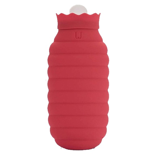 Грілка Xiaomi JORDAN & JUDY Silicone Hot Water Bag 620 мл (Red) - придбати в Дніпрі, Україні: ціна, характеристики | інтернет-магазин TOUCH