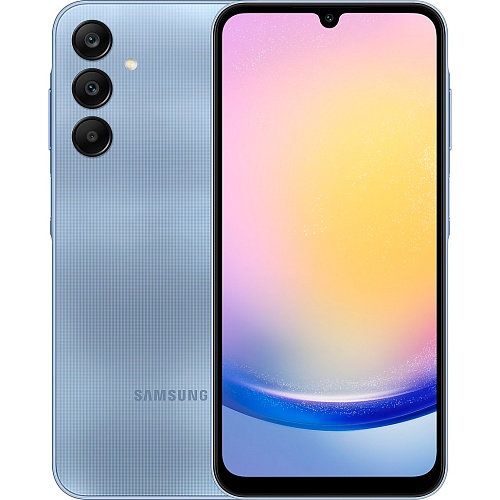 Смартфон Samsung Galaxy A25 6/128GB Blue (SM-A256BZBDEUC) UA-UCRF - придбати в Дніпрі, Україні: ціна, характеристики | інтернет-магазин TOUCH
