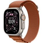 Смарт-годинник Apple Watch Ultra 3 49mm Natural Titanium Case with Terra Cotta Alpine Loop Small (MF1V4+MFTA4)