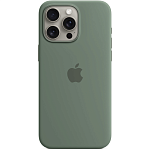 Чехол Apple Silicone Case with MagSafe для iPhone 15 Pro Max Cypress (MT1X3ZM/A)