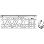 Комплект (клавіатура + миша) A4Tech FB2535C (lcy White)