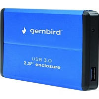Внешний карман Gembird 2.5" USB 3.0 Blue (EE2-U3S-2-B)