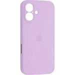 Чохол Silicone Case Camera Protect для Apple iPhone 16 Lilac AA