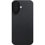 Чохол Pitaka Ultra-Slim Case Twill 600D для Apple iPhone 17 Black/Grey (KI1701)
