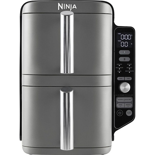 Мультипіч Ninja Double Stack XL 2-Level Air Fryer 9,5л (SL400EU) - придбати в Дніпрі, Україні: ціна, характеристики | інтернет-магазин TOUCH