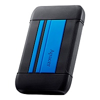 Внешний жесткий диск Apacer AC633 2 TB Speedy Blue X Tough Black (AP2TBAC633U-1)