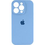 Чехол Silicone Case Camera Protect для Apple iPhone 16 Pro Cornflower AA