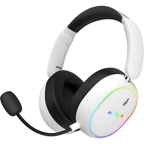 Игровые наушники Hator Phoenix 2 Wireless White (ESH41)