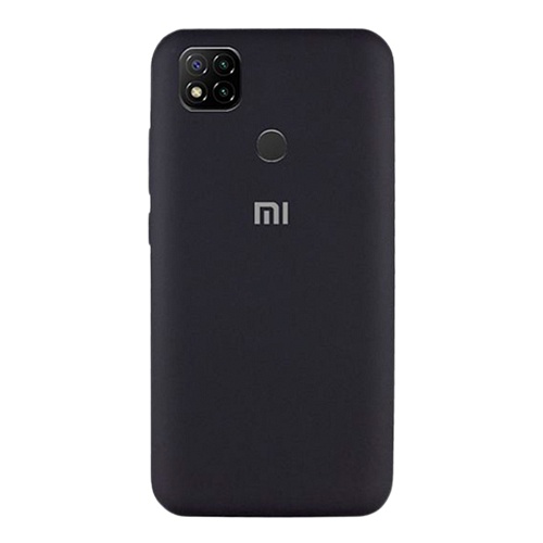 Чехол-накладка Xiaomi Redmi 9C Soft-Touch Case Black HC