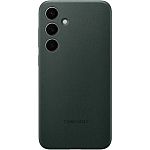 Чохол Epik Leather Case для Samsung Galaxy S24 Pine Green AAA
