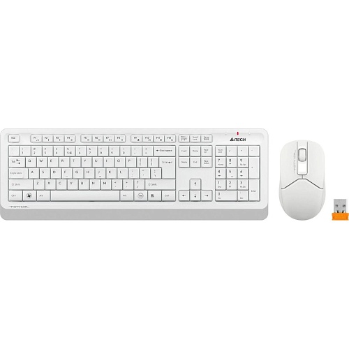Комплект (клавіатура + миша) A4Tech Fstyler FG1012 White - придбати в Дніпрі, Україні: ціна, характеристики | інтернет-магазин TOUCH