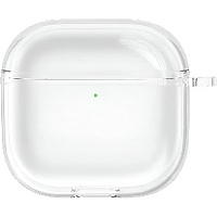 Чехол Silicone Case Clear для AirPods 4
