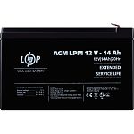 Аккумулятор LogicPower AGM 12V (12V/14Ah/168Wh) (4161)