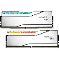 Модуль памяти DDR5 G.Skill Trident Z5 Royal 2x32GB 6000MHz Silver (F5-6000J2836G32GX2-TR5S) Модуль памяти DDR5 G.Skill Trident Z5 Royal 2x32GB 6000MHz Silver (F5-6000J2836G32GX2-TR5S)
