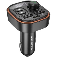 FM-трансмітер Borofone BC59 Black - придбати в Дніпрі, Україні: ціна, характеристики | інтернет-магазин TOUCH FM-трансмітер Borofone BC59 Black - придбати в Дніпрі, Україні: ціна, характеристики | інтернет-магазин TOUCH