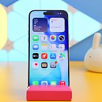 Смартфон Apple iPhone 15 Pro Max 256GB Natural Titanium eSim (2331) Б/У