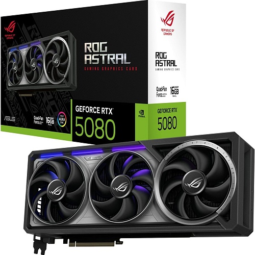 Видеокарта Asus ROG Astral GeForce RTX 5080 16GB (ROG-ASTRAL-RTX5080-16G-GAMING) EU
