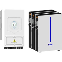 Система хранения энергии Deye SUN-5K-SG03 5kW + 3 АКБ RW-M6.1-B 18.4kWh (51.2V/120Ah/6144Wh)