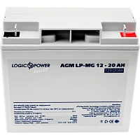 Аккумулятор LogicPower Silver AGM-MG 12V (12V/20Ah/240Wh) (2331) Аккумулятор LogicPower Silver AGM-MG 12V (12V/20Ah/240Wh) (2331)