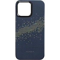 Чехол Pitaka MagEZ Case 4 StarPeak для Apple iPhone 15 Pro Max Milky Way Galaxy (KI1502PMYG)