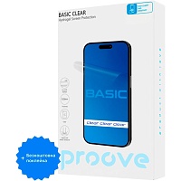 Гидрогелевая защитная пленка Proove Hydrogel Screen Protection BASIC Size S Clear + бесплатная поклейка (GGBA11600150) Гидрогелевая защитная пленка Proove Hydrogel Screen Protection BASIC Size S Clear + бесплатная поклейка (GGBA11600150)