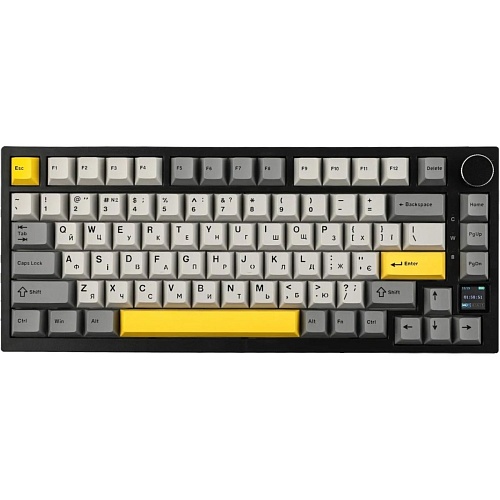 Клавиатура Epomaker Ajazz AK820 Pro Gift Switch Black (AK820-PRO-B-G) 