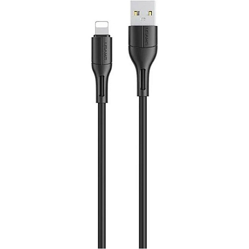 Кабель Usams U68 USB-A to Lightning 2A 1m Black (SJ500USB01)