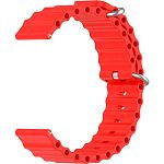 Универсальный ремешок для смарт-часов Ocean Band 22mm Red