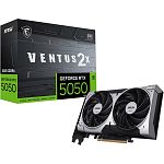 Видеокарта MSI GeForce RTX 5050 8G VENTUS 2X OC (912-V538-002/G5050-8V2C) UA