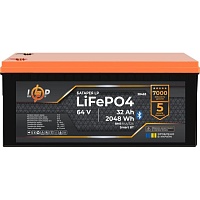Аккумулятор LogicPower LiFePO4 64V (64V/32Ah/2048Wh) (38463) Аккумулятор LogicPower LiFePO4 64V (64V/32Ah/2048Wh) (38463)