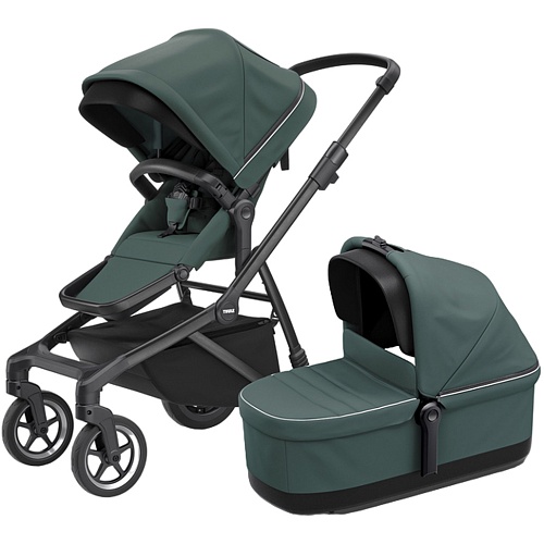 Дитяча коляска Thule Sleek Mallard Green on Black (11000028) - придбати в Дніпрі, Україні: ціна, характеристики | інтернет-магазин TOUCH