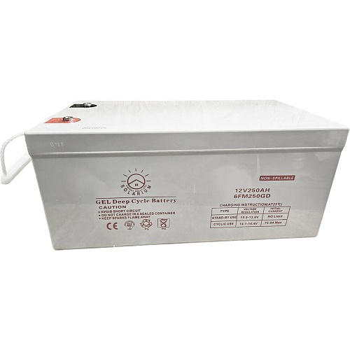 Аккумулятор Solarium 6FM250GD GEL 12V (12V/100Ah/1200Wh)