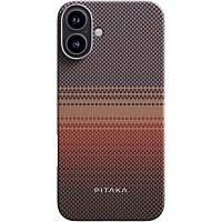 Чехол Pitaka Tactile Woven Case MagEZ для Apple iPhone 16 Sunset (KI1601U)