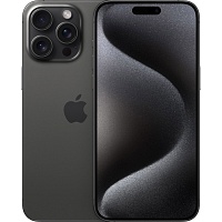 Смартфон Apple iPhone 15 Pro 1TB Black Titanium (MTVC3)