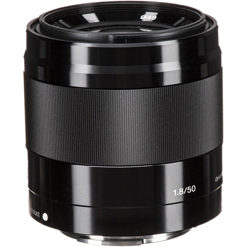 Объектив Sony E 50mm f/1.8 OSS Black (SEL50F18B)