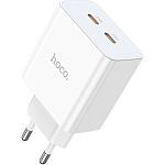 Мережевий зарядний пристрій Hoco C108A Leader 35W White (784438)