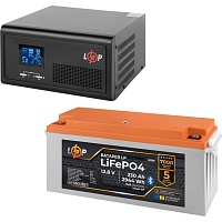 Источник бесперебойного питания (ИБП) LogicPower B1500 + АКБ LiFePO4 2944Wh Smart BT (40157)