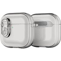 Чехол Dux Ducis Pecl Series для AirPods 4 Grey Чехол Dux Ducis Pecl Series для AirPods 4 Grey