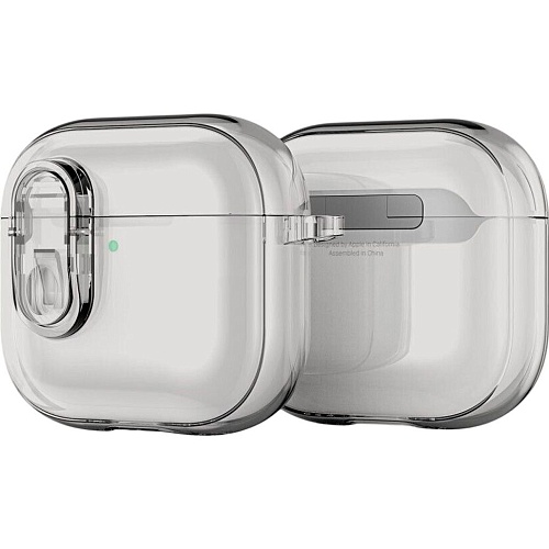Чехол Dux Ducis Pecl Series для AirPods 4 Grey