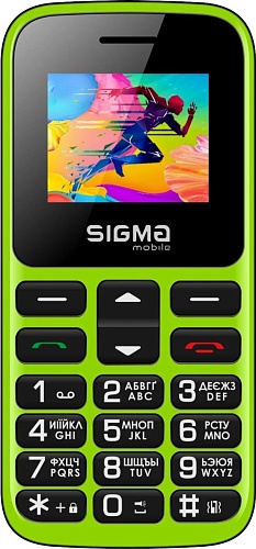 Мобильный телефон Sigma mobile Comfort 50 HIT2020 (Green) UA-UCRF