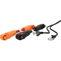 Комплект силовых кабелей для Deye G5.1Pro-B (BK+OR)