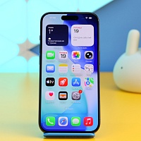 Смартфон Apple iPhone 15 Pro 256GB Black Titanium (MTV13) Б/У