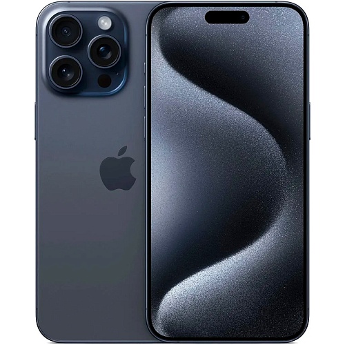 Смартфон Apple iPhone 15 Pro 1TB eSIM Blue Titanium (MTU63)