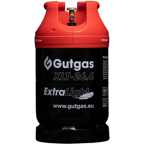 Бытовой газовый баллон Gutgas ExtraLight XLT-26.6 (GAXL2622) Бытовой газовый баллон Gutgas ExtraLight XLT-26.6 (GAXL2622)