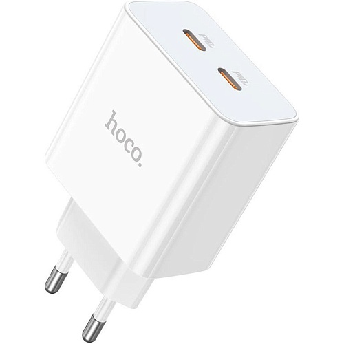 Мережевий зарядний пристрій Hoco C108A Leader 35W White (784438) - придбати в Дніпрі, Україні: ціна, характеристики | інтернет-магазин TOUCH