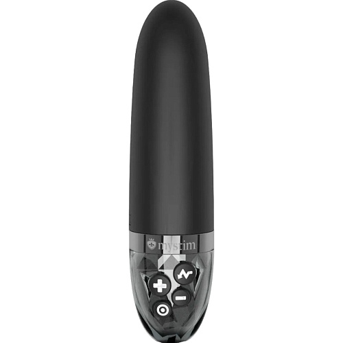 Вибратор с электростимуляцией Mystim Sleak Freak Black Edition (SO8145)