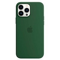 Чехол Silicone Case с MagSafe для Apple iPhone 13 Pro Max (6.7) (Clover) ААА
