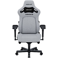 Геймерское кресло Anda Seat Kaiser 4 L Linen Fabric Ash Gray (AD12YDDC-L-20-G-CF)